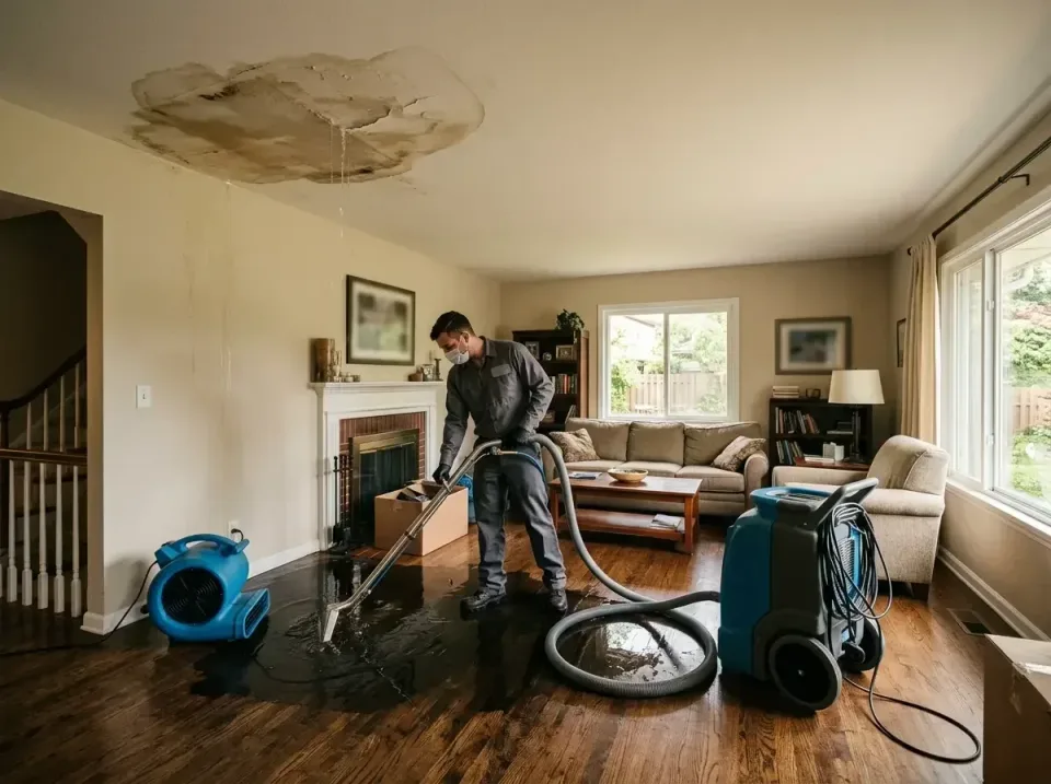 attic-pipe-burst-ceiling-drip-008 — frequently asked questions, Water Damage Restoration & Carpet Care in Matawan, NJ